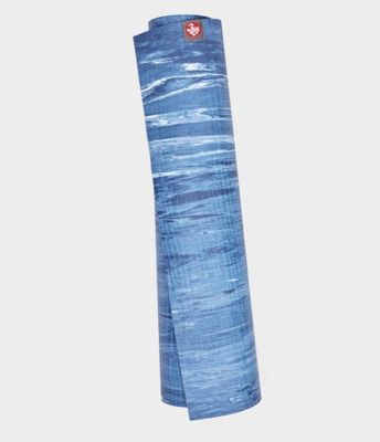 Manduka eKO Yogamat Rubber Blauw 6 mm - Ebb - 180 x 61 cm