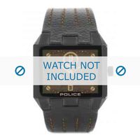 Horlogeband Police 12551JSB-61 Leder Donkerbruin 24mm