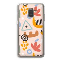 Abstract: Samsung Galaxy A8 (2018) Transparant Hoesje