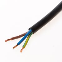 Kabel neopr. zwart 3x2.5