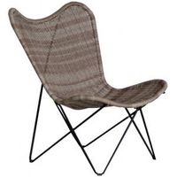 Express Atalanta Vlinderstoel wicker 83x82x96 cm Express Atalanta Vlinderstoel wicker 83x82x96 cm