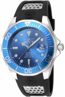 Horlogeband Invicta 11751.01 / 2296.01 Rubber Zwart 22mm - thumbnail