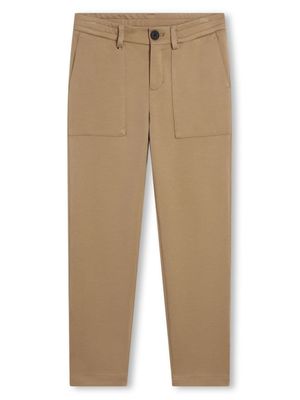 BOSS Kidswear pantalon de costume à coupe slim - Tons neutres