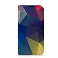 iPhone 13 Mini Stand Case Polygon Dark