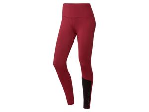 CRIVIT Dames sportlegging (S (36/38), zwart/bordeaux)