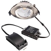 Deko Light 565402 Dione IP LED-inbouwlamp Energielabel: E (A - G) LED LED vast ingebouwd 8.5 W Nikkel