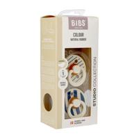 Bibs 1 Fopspeen Anatomic Studio Duo Pin Steel Blue