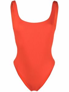 Manokhi maillot de bain à encolure arrondie - Orange