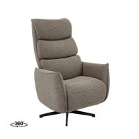 LABEL51 Fauteuil Goteborg - Mushroom - Royal Boucle - 2-Motorig