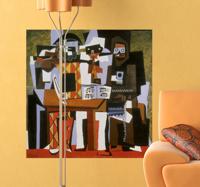 Picasso kubisme sticker