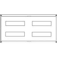 US22A2  - Cover for distribution board 300x500mm US22A2 - thumbnail