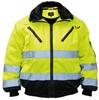 Korntex KX809S Robust 4-in-1 Hi-Vis Pilot Jacket Oslo - Signal Yellow/Black - L