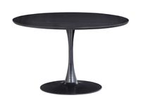 WOOOD Exclusive Ronde Eettafel Sammy 120cm - Zwart - thumbnail