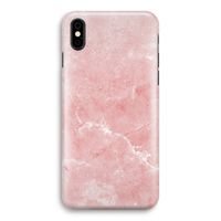 Roze marmer: iPhone Xs Volledig Geprint Hoesje