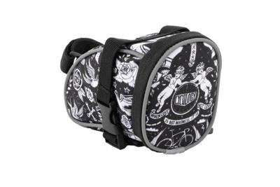 Cycology Velo Tattoo Zadeltas - Wit/Zwart Cycology Velo Tattoo Zadeltas - Wit/Zwart