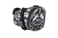 Cycology Velo Tattoo Zadeltas - Wit/Zwart
