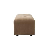 HKliving Vint Bank Element - Hocker Small - Corduroy Rib - Bruin