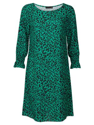 Jurk Leopard Groen
