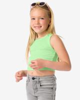 HEMA Kinder Croptop Rib Groen (groen)