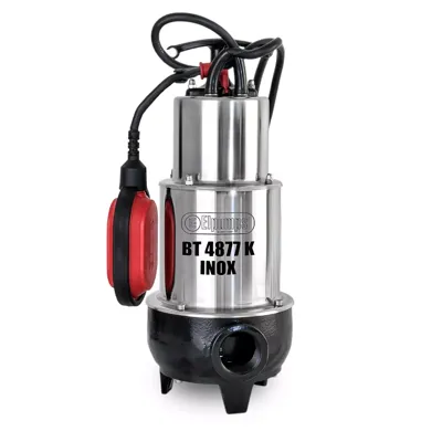BT 4877 K INOX Fecaliënpomp, 900 W, 20,000 l/h