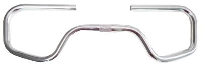 Vlinderstuur Kalloy city / trekking aluminium ø25,4 x 595 mm - zilver
