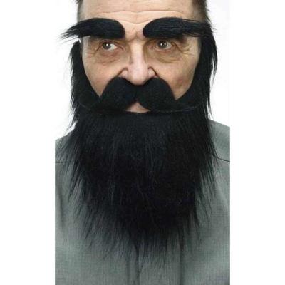 Valse baard My Other Me Zwart
