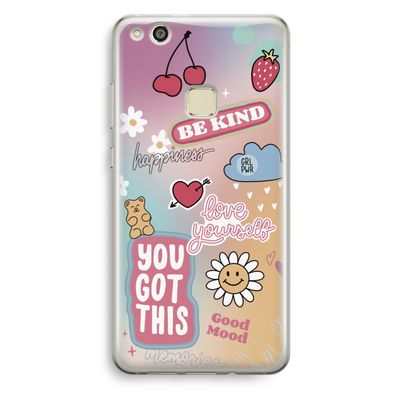Positivity: Huawei Ascend P10 Lite Transparant Hoesje