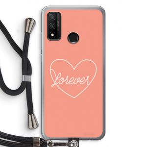 Forever heart: Huawei P Smart (2020) Transparant Hoesje met koord
