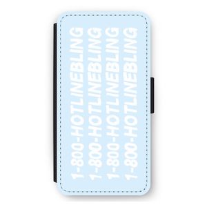 Hotline bling blue: iPhone 11 Flip Hoesje