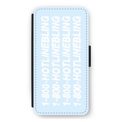Hotline bling blue: iPhone 11 Flip Hoesje