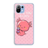 Love You A Lotl: Xiaomi Mi 11 Lite Transparant Hoesje