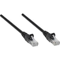 Intellinet 338387 RJ45 Netwerkkabel, patchkabel CAT 5e U/UTP 1.50 m Zwart 1 stuk(s) - thumbnail