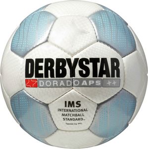 Derbystar Voetbal Dorado APS wit/lichtblauw