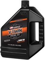 MAXIMA RACING OILS motorolie "v-twin mineraal". motoroil 4t 20w-50 maxima 3.785l v-twin