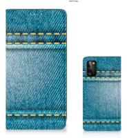 Samsung Galaxy A41 Hippe | Standcase | Jeans Samsung Galaxy A41 Hippe | Standcase | Jeans