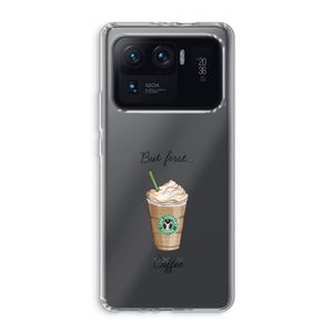 But first coffee: Xiaomi Mi 11 Ultra Transparant Hoesje