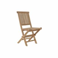 Trädgårdsstol DKD Home Decor Bruin 57 x 47 x 90 cm Teakboom (57 x 47 x 90 cm)