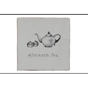 Terre d&apos;Azur Malaga Bone Decor Tea 13x13 cm