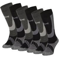 Xtreme Skisokken Unisex 6-pack Multi Black-45/47