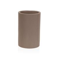 Tandenborstelhouder Versa Beige Hars 7,5 x 11,5 x 7,5 cm
