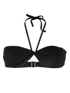 Karl Lagerfeld haut de bikini bandeau Karl DNA - Noir