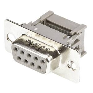 Harting 09 66 118 7500 D-sub female connector 180 ° Aantal polen: 9 Snijklem 1 stuk(s)