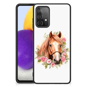 Dierenprint Telefoonhoesje voor Samsung Galaxy A72 (5G/4G) Paard