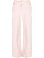 TOM FORD pantalon en coton à coupe droite - Rose - thumbnail