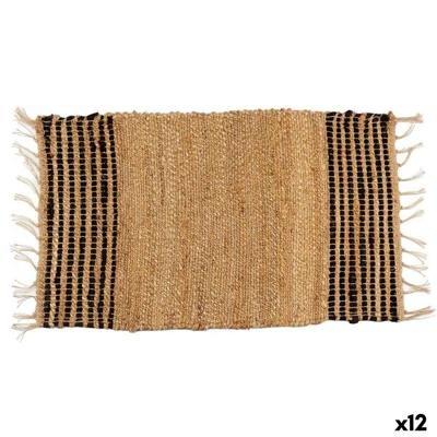 Tapijt Gift Decor Zwart Natuurlijk 60 x 90 cm (12 Stuks)