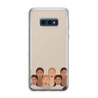 Girls girls girls: Samsung Galaxy S10e Transparant Hoesje