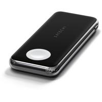 Satechi Quatro Wireless powerbank 10000 mAh Qi Wireless Charging USB-A, USB-C Zwart - thumbnail