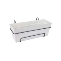 ELHO Jardiniere balconniere Loft Urban Allin1 - 50 cm - Blanc