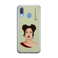Pop-Art Creator: Samsung Galaxy A40 Transparant Hoesje