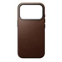 Nomad Traditional lederen hoesje iPhone 17 Pro - Brown